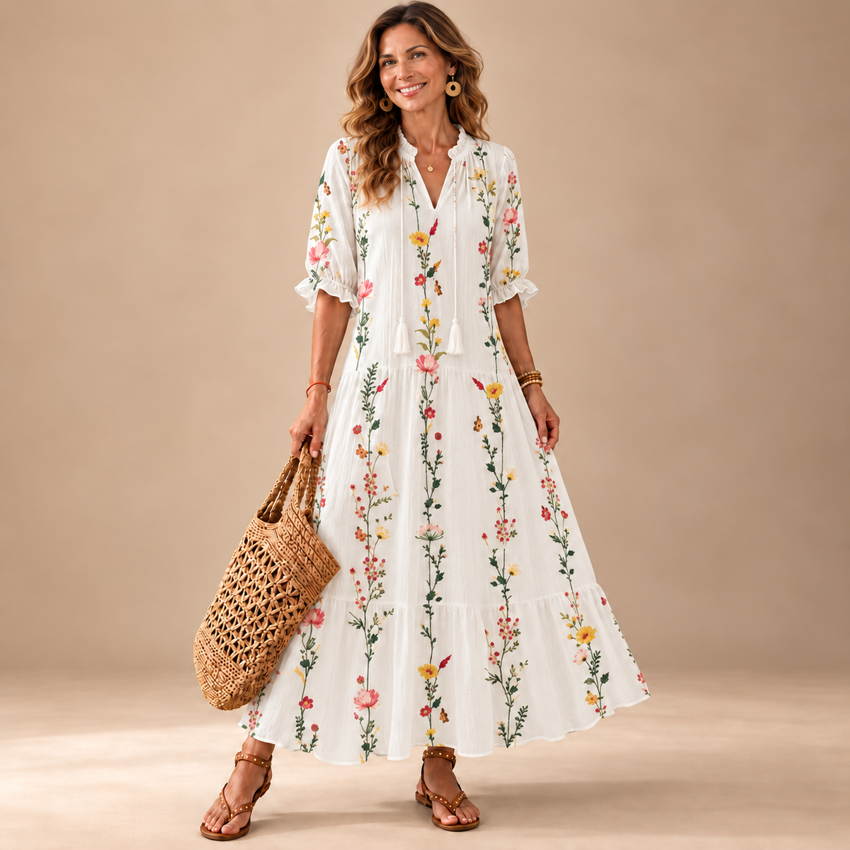 Elodie | Effortless Bohemian Dress