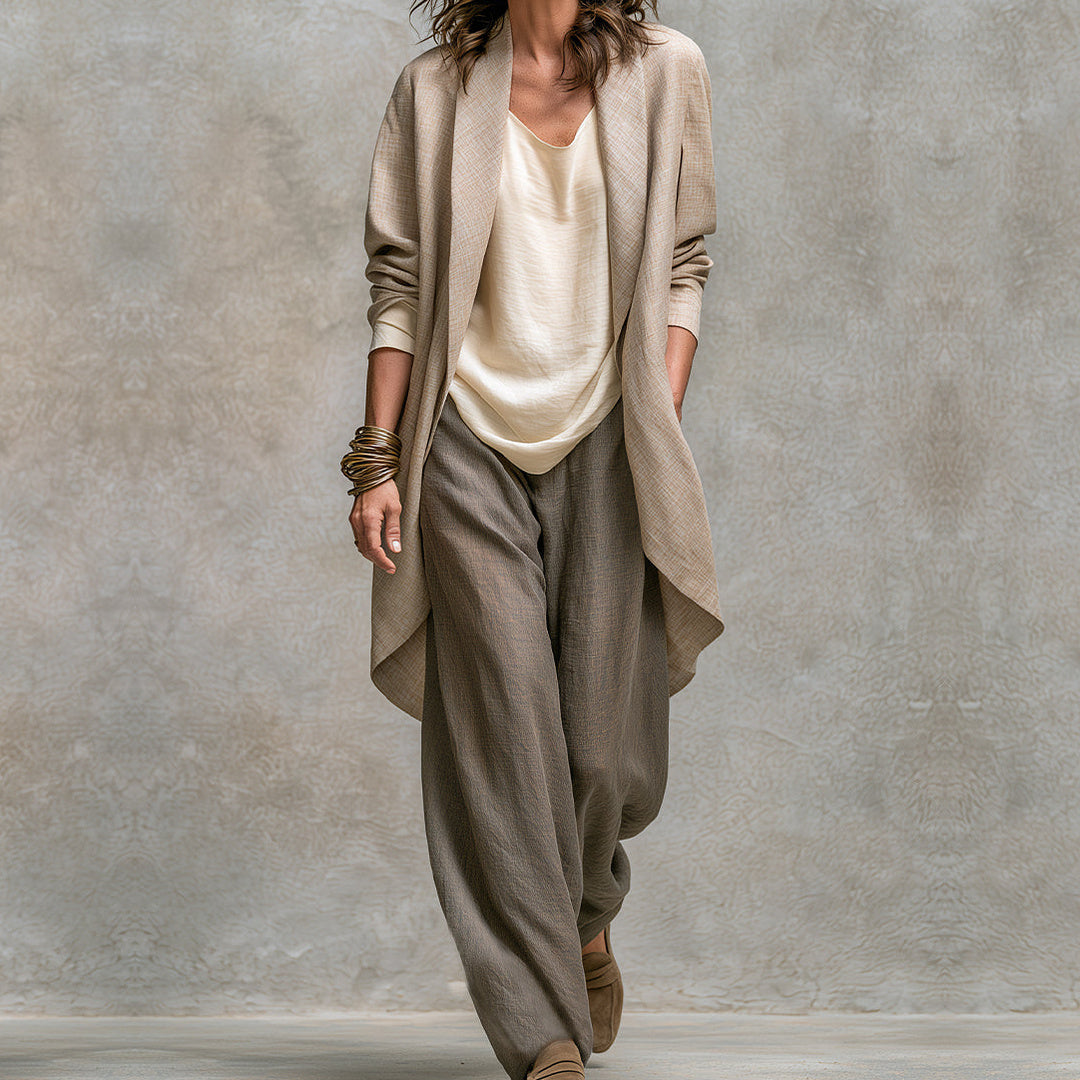 Simone | Layered Wide-Leg Set